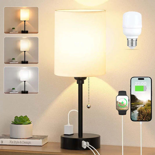 Lampe de table USB en métal Lighteme Moreushop