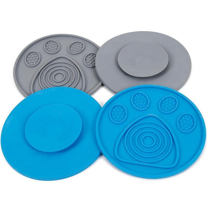 Lighteme Multifunktions-Leckmatte für Haustiere zur Wandmontage mit Saugnapf (2 Farben)