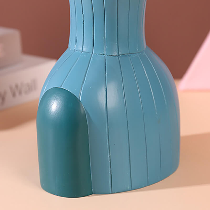 Décoration en résine Lighteme Music Girl soufflant des bulles