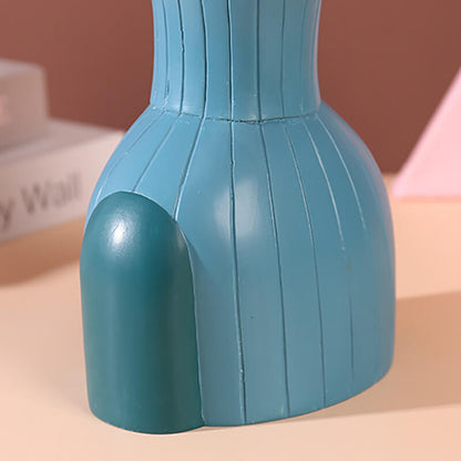 Décoration en résine Lighteme Music Girl soufflant des bulles