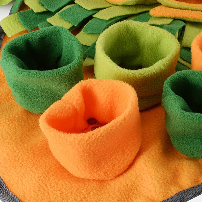 Lighteme New Flower Foldable Dog Snuffle Mat