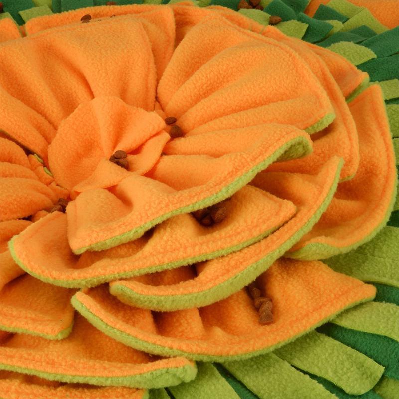 Lighteme New Flower Foldable Dog Snuffle Mat
