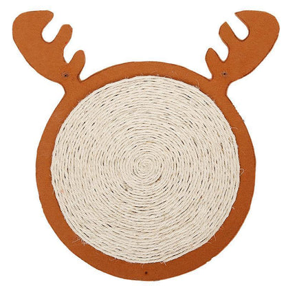 Lighteme Neue, niedliche Katzenkratzmatte mit Cartoon-Tiermotiven (3 Größen)