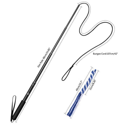 Lighteme New Telescopic Dog Teaser Training Stick (3 colors & 2 sizes)