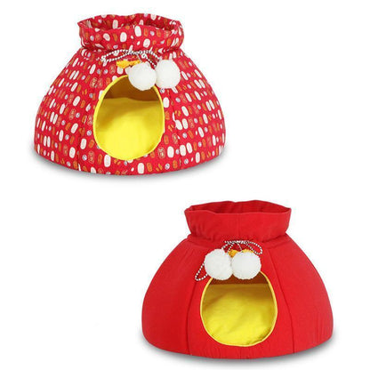 Lighteme Neujahrs-Glückstüten-Design Katzennest (2 Farben &amp; 2 Größen)