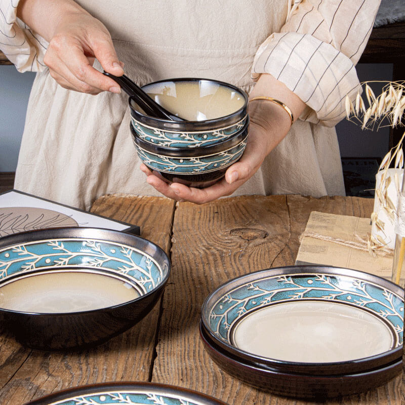 Vaisselle Lighteme de la série Forêt norvégienne