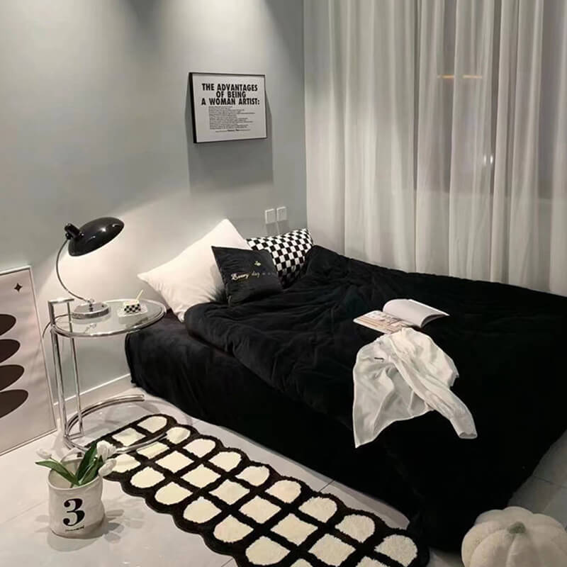 Tapis à carreaux simples Lighteme