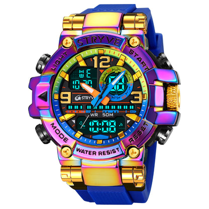 Montre tactique étanche fonctionnelle colorée TWS