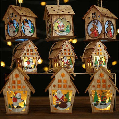 Décoration de Noël Lighteme Maison LED suspendue