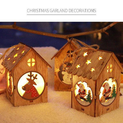 Décoration de Noël Lighteme Maison LED suspendue