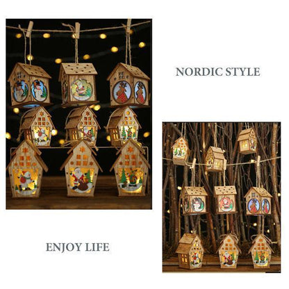 Décoration de Noël Lighteme Maison LED suspendue