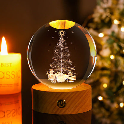 Veilleuse boule de cristal Lighteme