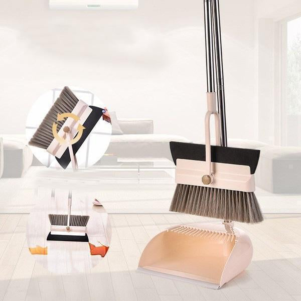 Balai-serpillière et pelle à poussière deux en un Lighteme (2 couleurs)