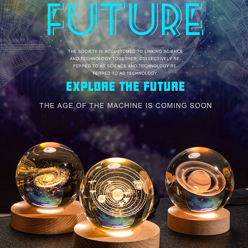 Veilleuse boule de cristal Lighteme