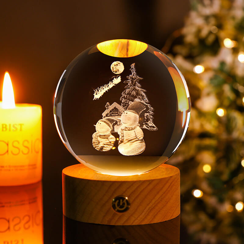 Veilleuse boule de cristal Lighteme