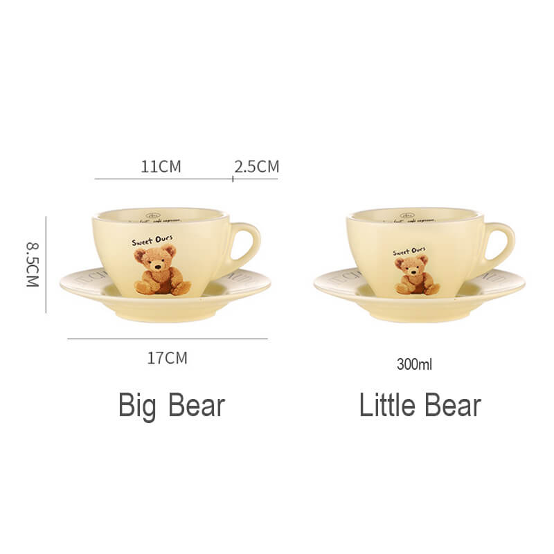 Lighteme Comedy Bear Kaffeetasse