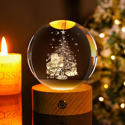 Veilleuse boule de cristal Lighteme
