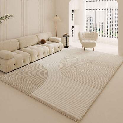 Tapis en peluche minimaliste Lighteme