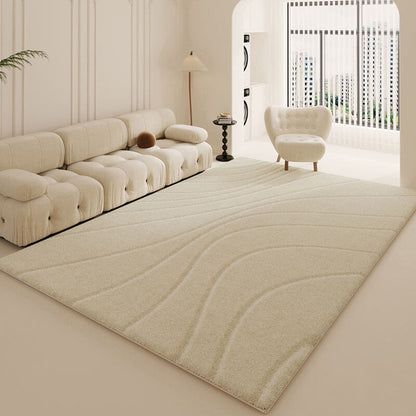 Tapis en peluche minimaliste Lighteme