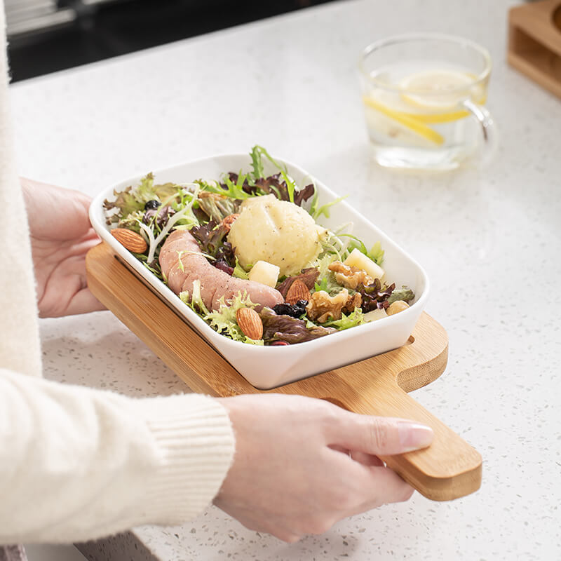 Lighteme Oval Ceramic Baking Dish