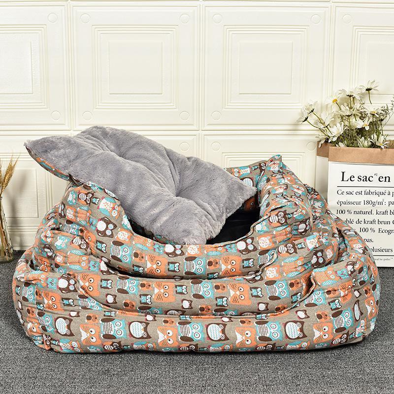 Lit thermique pour animaux de compagnie Lighteme Owl Dying Winter (3 tailles)