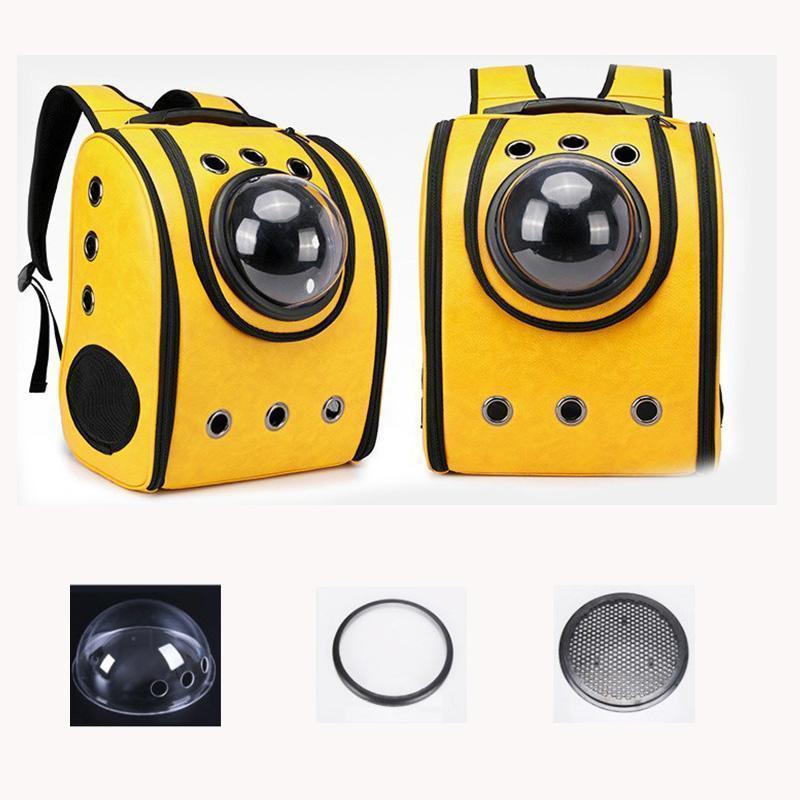 Lighteme PU Rucksack Raumkapsel Kleine Katze tragen (4 Farben)