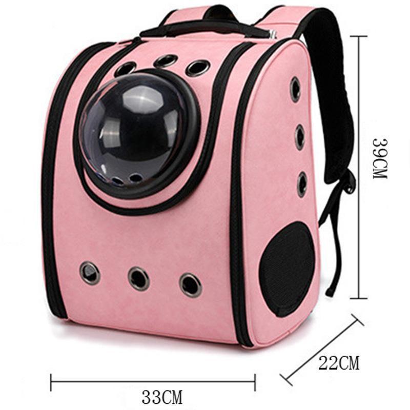 Lighteme PU Rucksack Raumkapsel Kleine Katze tragen (4 Farben)