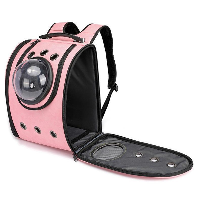 Lighteme PU Rucksack Raumkapsel Kleine Katze tragen (4 Farben)