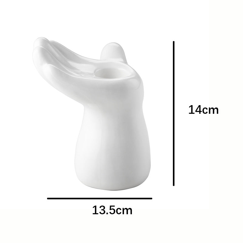 Bougeoir en céramique Lighteme Palm