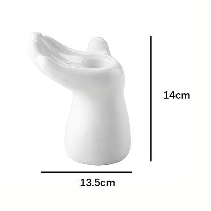 Bougeoir en céramique Lighteme Palm