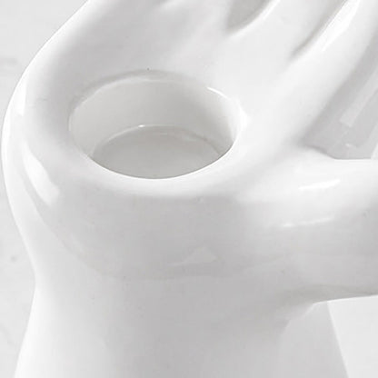 Bougeoir en céramique Lighteme Palm