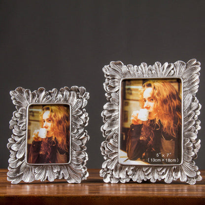 Cadre photo en métal Lighteme en forme de feuille de palmier