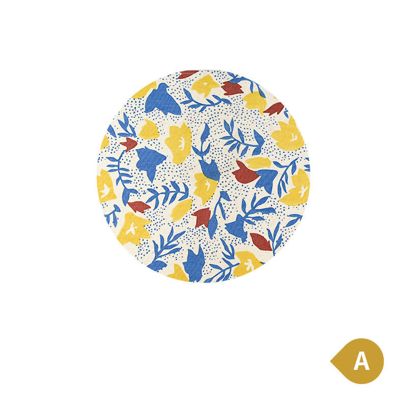 Sac de rangement Lighteme Pastoral en coton et lin