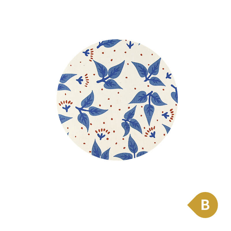 Sac de rangement Lighteme Pastoral en coton et lin