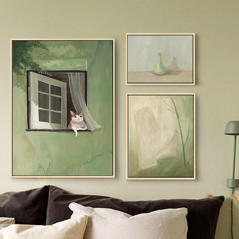 Peinture sur toile pastorale Lighteme, petite et fraîche