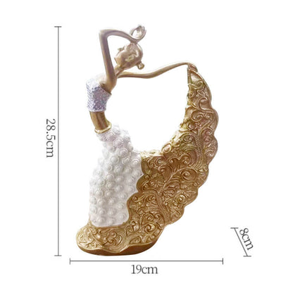 Ornement artistique Lighteme Peacock Dancer