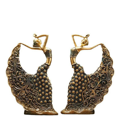 Ornement artistique Lighteme Peacock Dancer