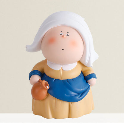 Lighteme Perlenohrringe für Mädchen, Aufbewahrungsornamente für Zuhause