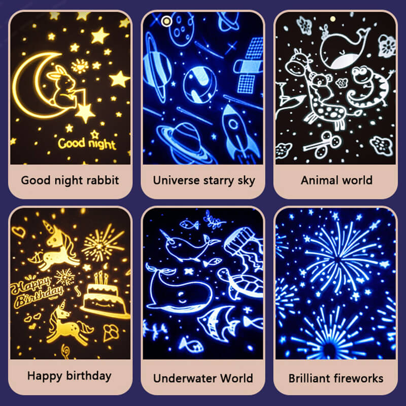 Lampe de projecteur Lighteme Pentagram