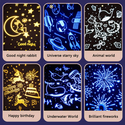 Lampe de projecteur Lighteme Pentagram