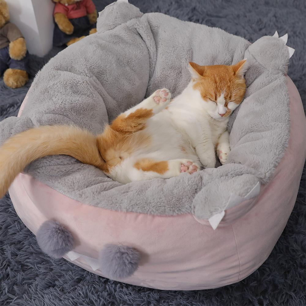 Lit chaud et épais pour chat Lighteme Pet Kennel (2 tailles)