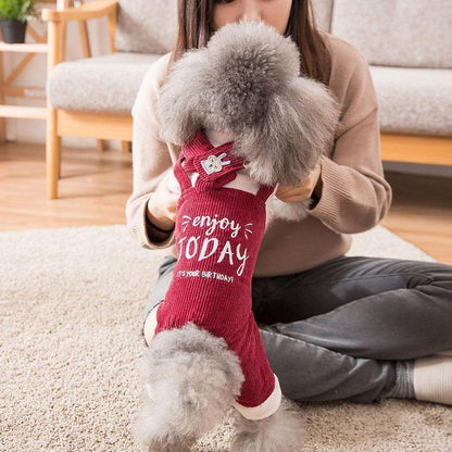 Lighteme Haustier-Overalls Winter-Hunde-Alltagskleidung (6 Größen)