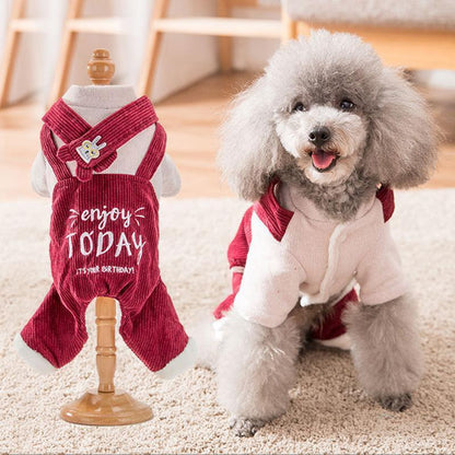 Lighteme Haustier-Overalls Winter-Hunde-Alltagskleidung (6 Größen)