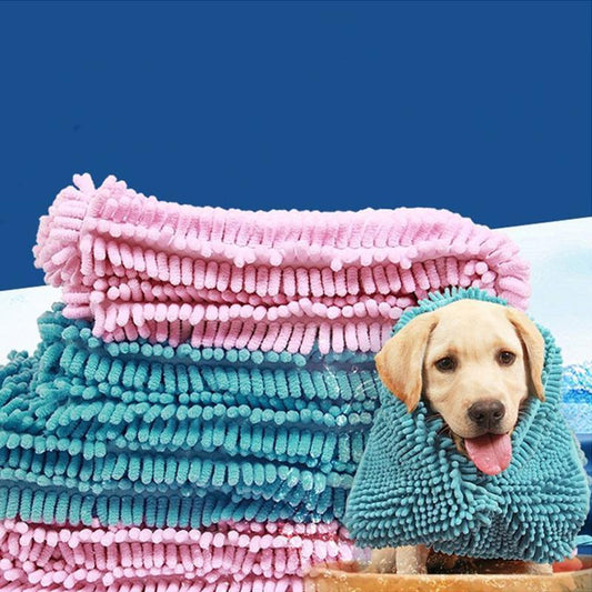 Serviette de bain à séchage rapide Lighteme Pet (4 couleurs et 3 tailles)