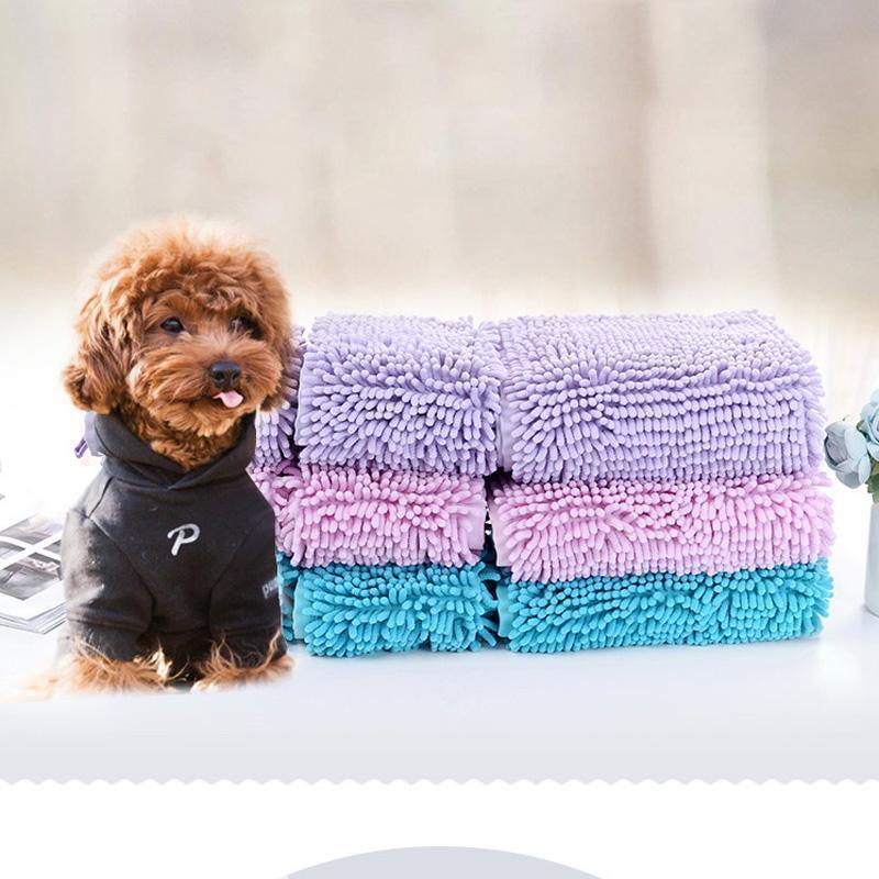 Lighteme Pet Quick-drying Bath Towel (4 colors & 3 sizes)
