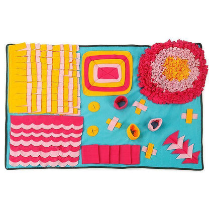 Tapis de fouille Lighteme pour animaux de compagnie, anti-étouffement, pour alimentation lente (3 types et 3 tailles)