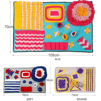 Tapis de fouille Lighteme pour animaux de compagnie, anti-étouffement, pour alimentation lente (3 types et 3 tailles)