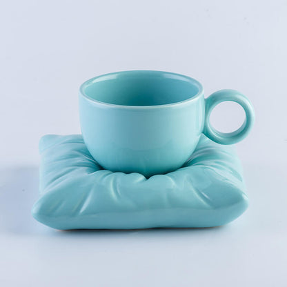 Tasse et soucoupe en céramique Lighteme Pillow