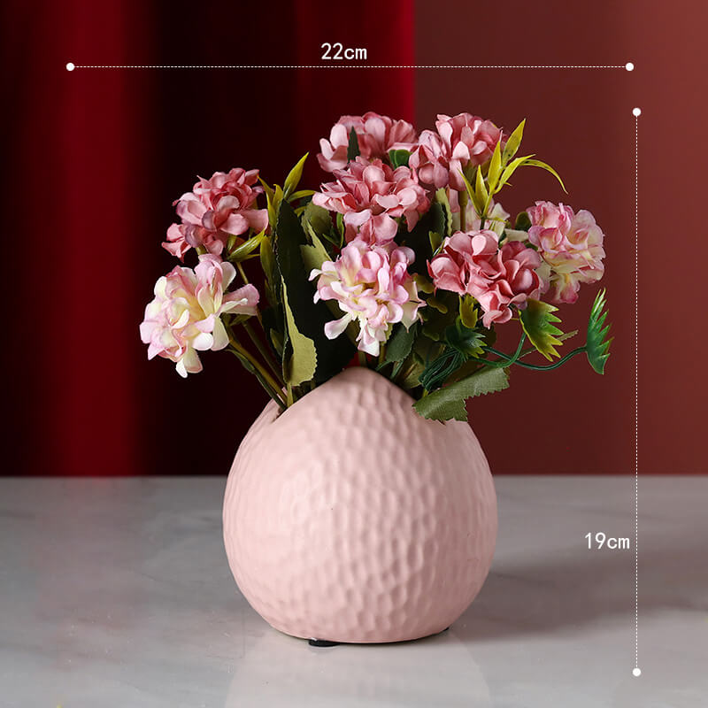 Lighteme Ceramic Embossed Vase