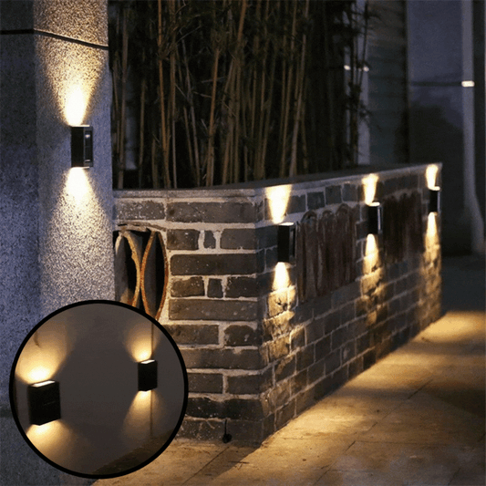 Lighteme 1+1 GRATUIT | Applique murale solaire LED de luxe